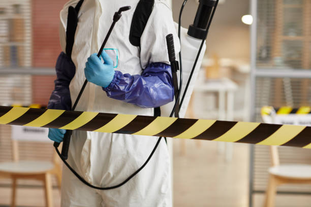 Professional Biohazard Cleanup technician working in Sibley, IA